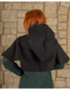 Gugel of Scandinavische kap model Notker, zwart 2
