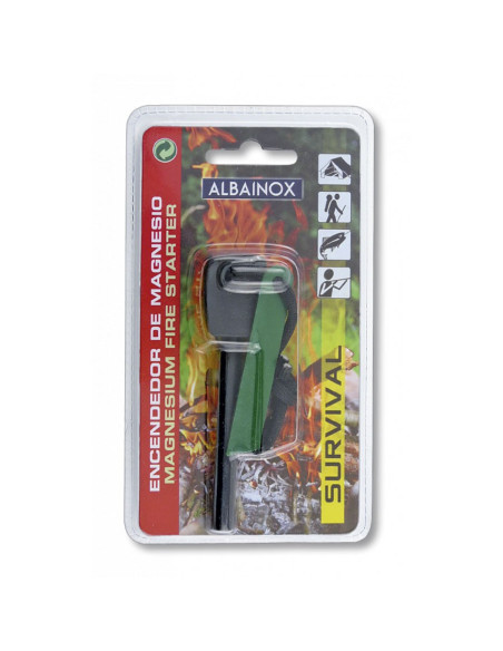 Albainox magnesium flint eller lighter