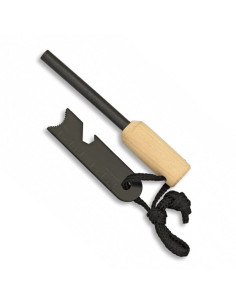 Magnesium vuursteen met Albainox accessoires