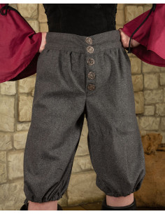 Vintage Tilly broek van grijze wol