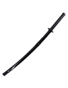 Katana negra de entrenamiento, hoja ABS gran resistencia 2
