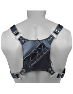 Arnés de torso para llevar katana a la espalda