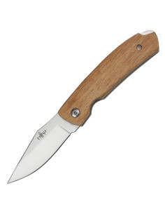 Tredje mærke kniv med træskaft (15,9 cm.)