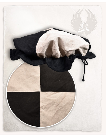 Wit-zwarte Joerg baret van Lansquenete