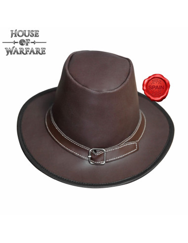Sombrero barroco caballero marrón, siglo XVII