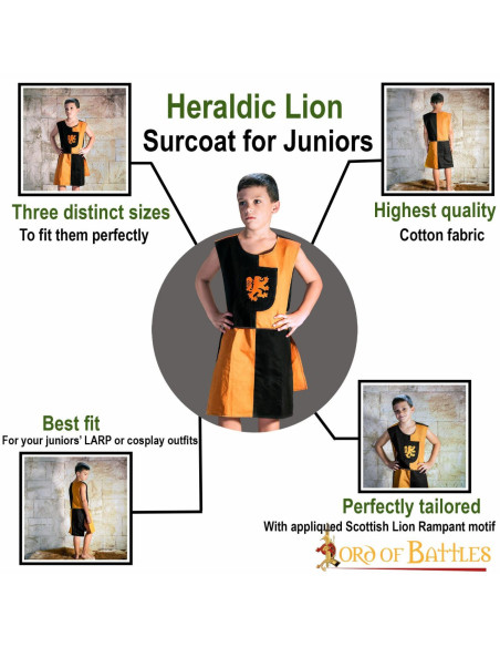 Lion Rampant schild kindertabard,...