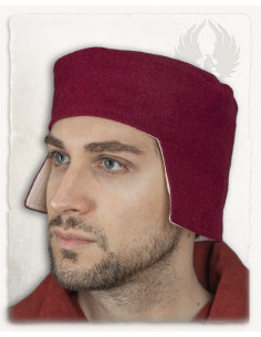 Sombrero medieval Rafael en rojo