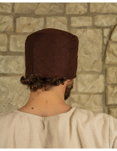 Middelalder Raphael hat i brun 2