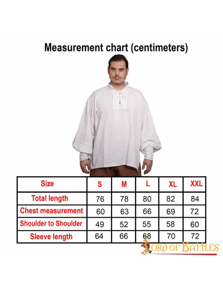 Klassiek of Renaissance piratenshirt,...