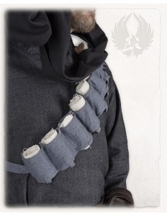Cinturón medieval de los curanderos de Salerno - Gris 2