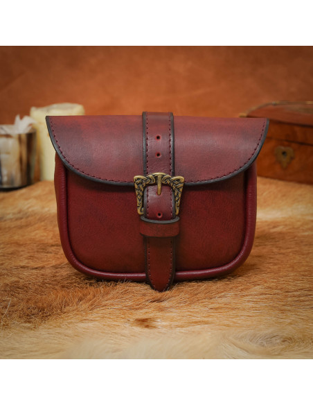 Ledertasche mit keltischer Schnalle...