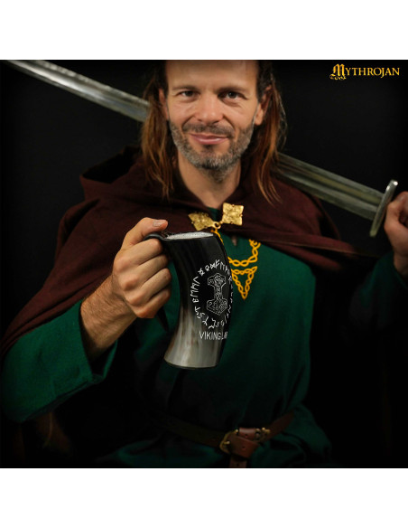 Viking Lair hoorn medekan (600 ml.)