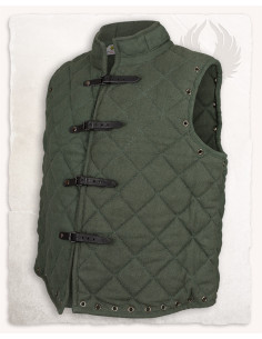 Middeleeuwse Gambeson Arthur Green op doek