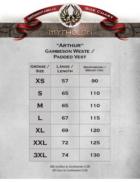 Mittelalterlicher Gambeson Arthur...