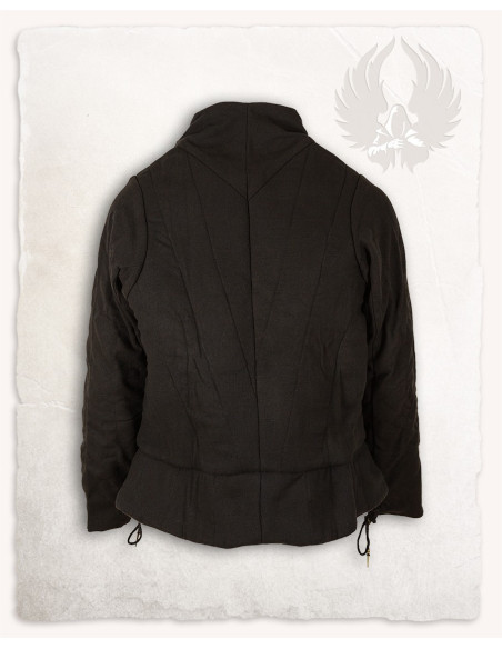 Tudor middeleeuws doublet - Zwart