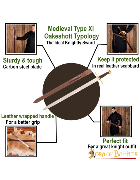 Enhåndstemplarer funktionelt sværd...