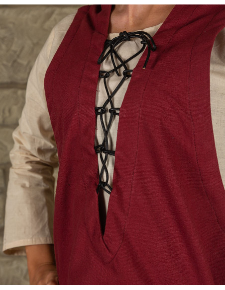 Ærmeløs Leonora middelaldertunika -...