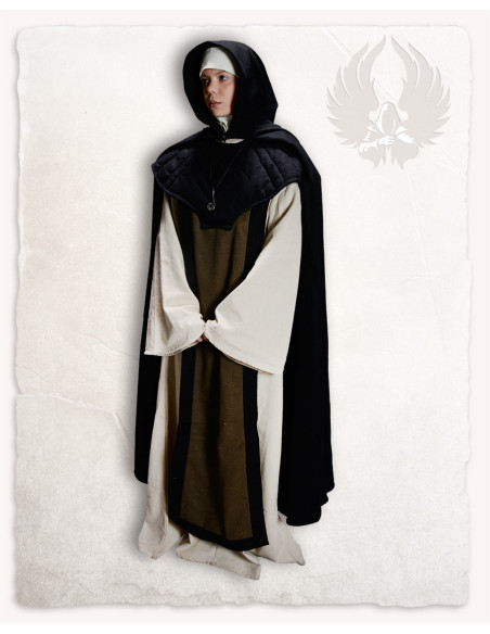 Abraxas offene Tunika mit Kapuze –...