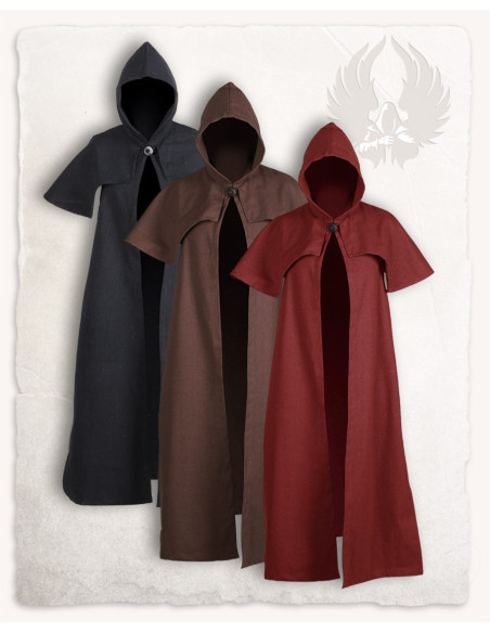 Abraxas offene Tunika mit Kapuze –...