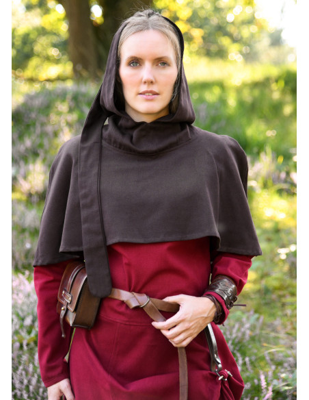 Gugel med spids hætte model Liripipe,...