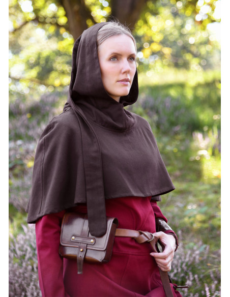 Gugel med spids hætte model Liripipe,...