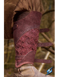 Ranger's Greaves in roodbruin suède