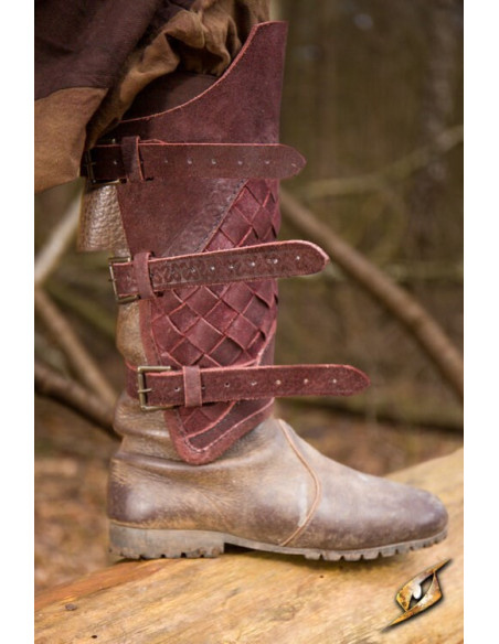 Ranger's Greaves i rødbrun ruskind