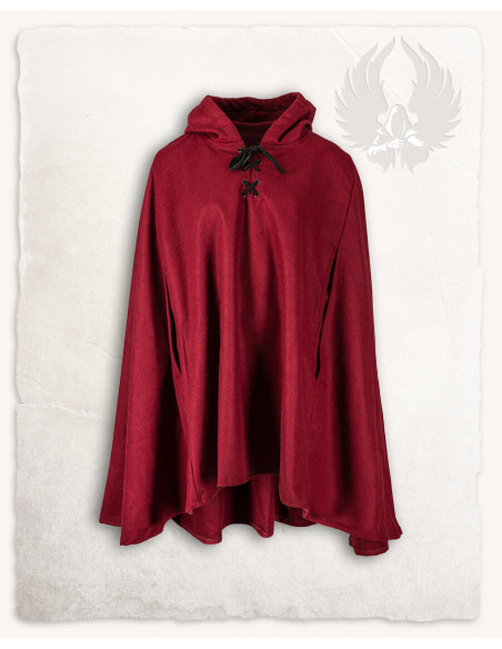 Capa medieval, tipo cuervo, en lona -...