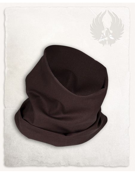 Bondetørklæde model Emil, brun farve