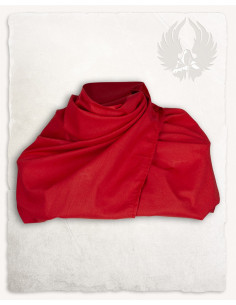 Pañuelo de campesino modelo Emil, color rojo