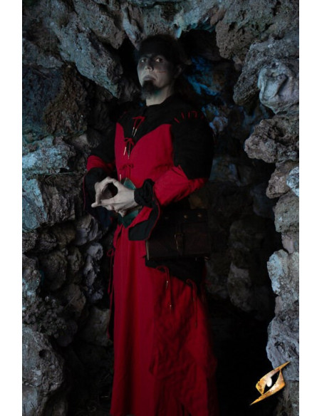 Night Charm Dark Elf Kostume (rød-sort) Night Charm Dark Elf Kostume (rød-sort)