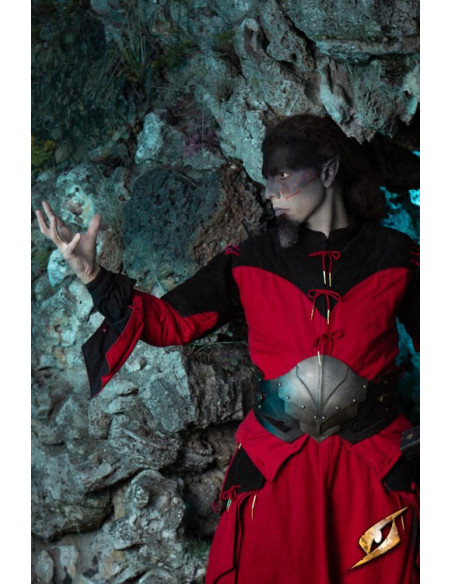 Night Charm Dark Elf Kostume (rød-sort) Night Charm Dark Elf Kostume (rød-sort)