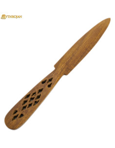 Cuchillo de madera Cosplay Bruja Pagana Wicca