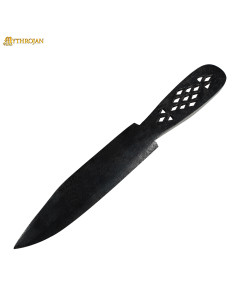 Cuchillo de madera negra Cosplay Bruja Pagana Wicca