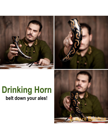 Ossenhoorn om te drinken Half...