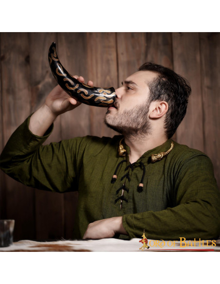 Ochsenhorn zum Trinken im...