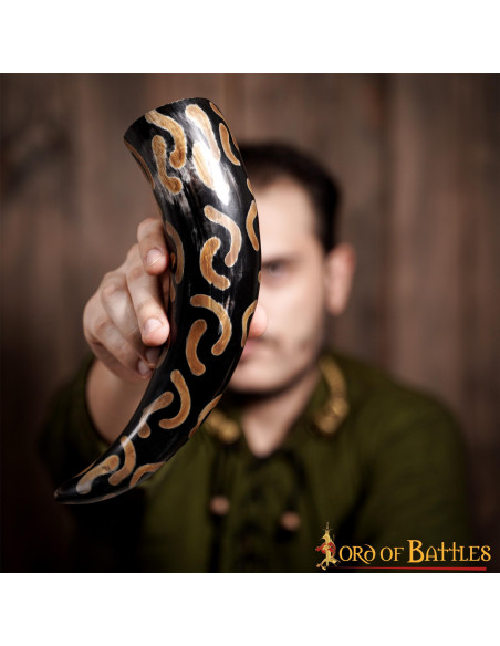 Ochsenhorn zum Trinken im...