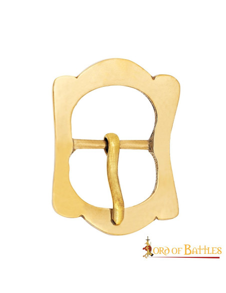 Set de 5 hebillas de latón edad media... Set de 5 hebillas de latón edad media...