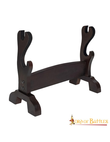 Bordskærm til 2 katanaer, sværd eller...