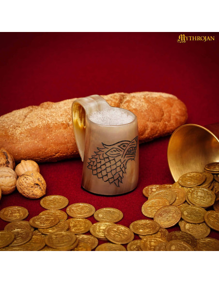 Viking sæt med 2 vinkopper Fenrir...