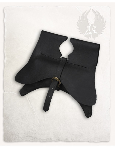 Calvert middelalderlig fanny pack taske i sort (20x25 cm.)