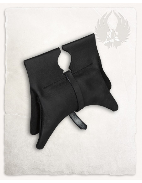 Bolso, tipo riñonera, medieval...