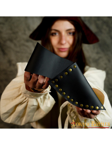 Lederband für rechte Piratenpistole