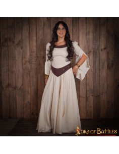 Vestido Medieval Algodón Ligero, Doncella de Campo