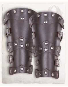 Middeleeuwse kinderarmbanden, model Tobi - bruin