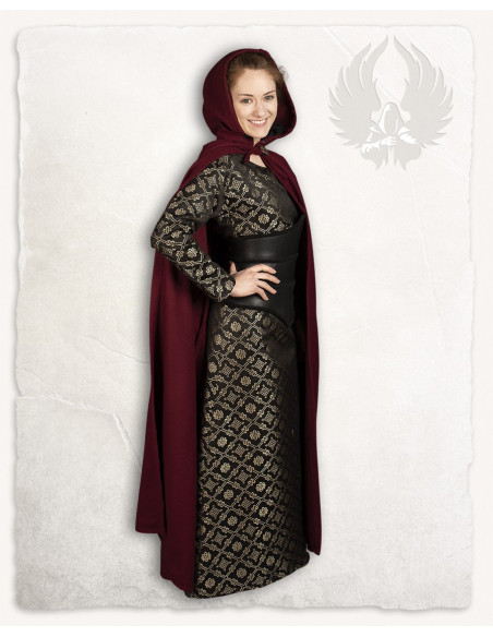 Scarlet Medieval Bodice - Sort