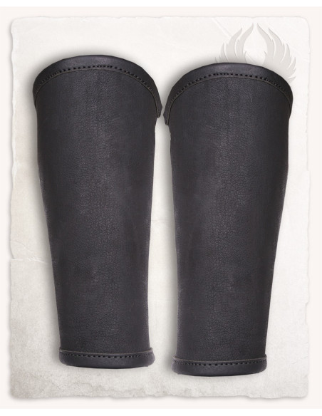 Brazaletes de época Borg en cuero -...