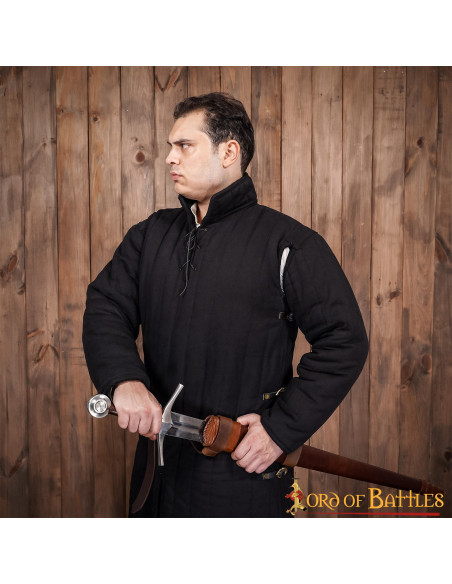 Cinturón para espada de cuero marrón