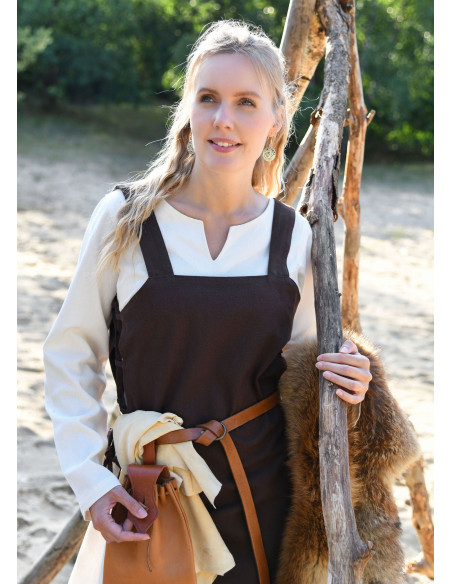 Vikinge øreringe i sølv messing