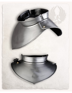 Gorjal medieval Lucas en acero